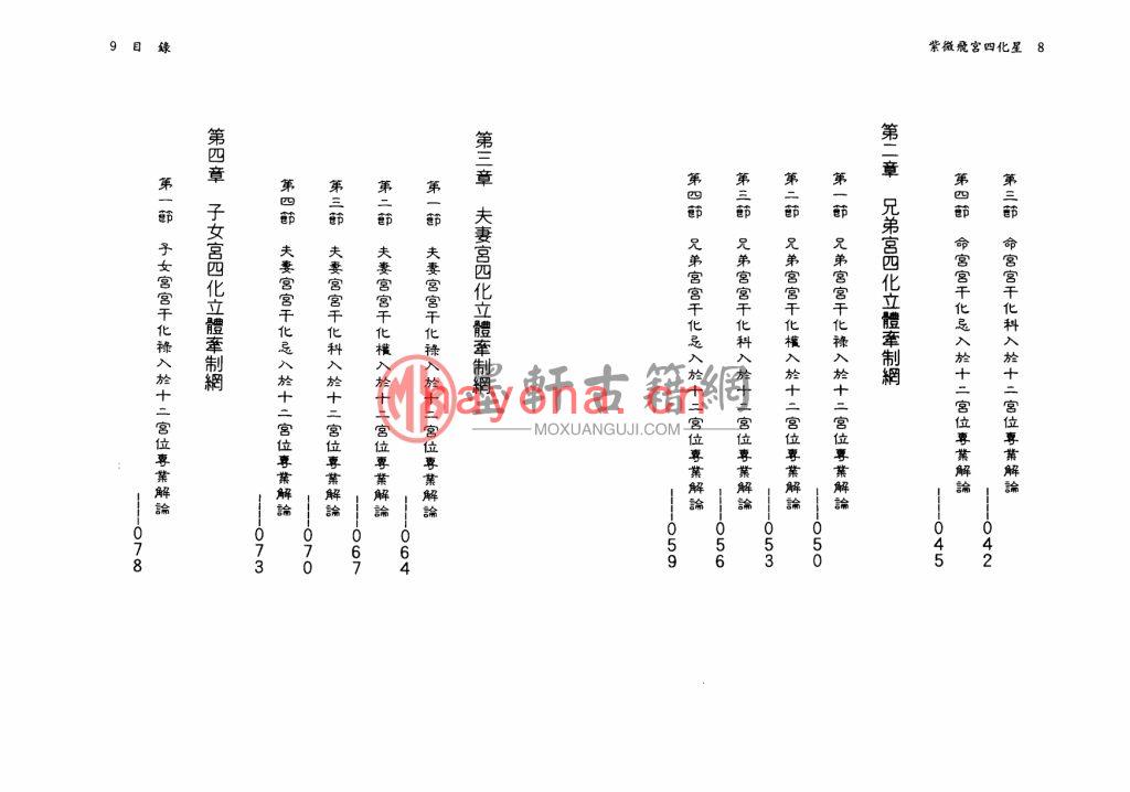 蔡上机-《紫微飞宫四化星专业解读》(107双页) PDF电子版