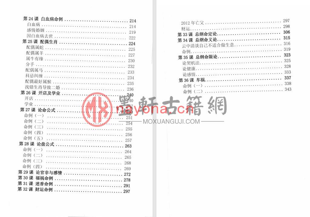 云中清-案例集《2012年钦天四化研修班整理稿扫描版上下册》(合计711单页)