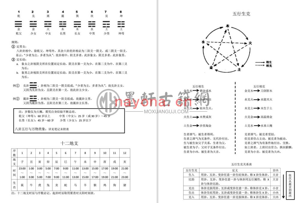 《林武樟梅花心易个人笔记》(47单页)