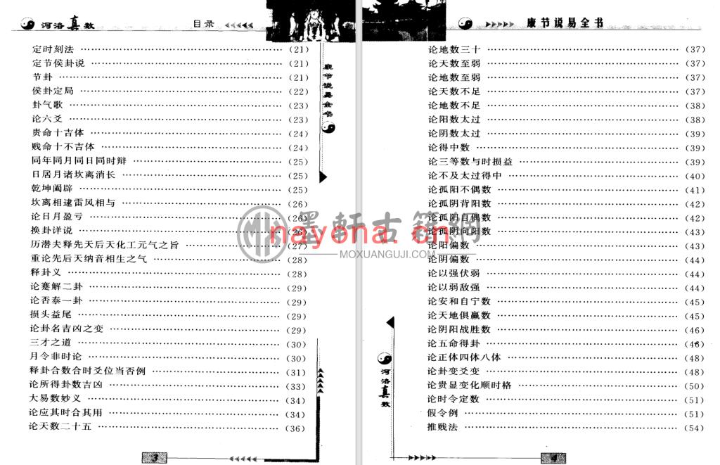 陈抟、邵雍着、陈明点校-《康节说易全书-河洛真数》(404单页)