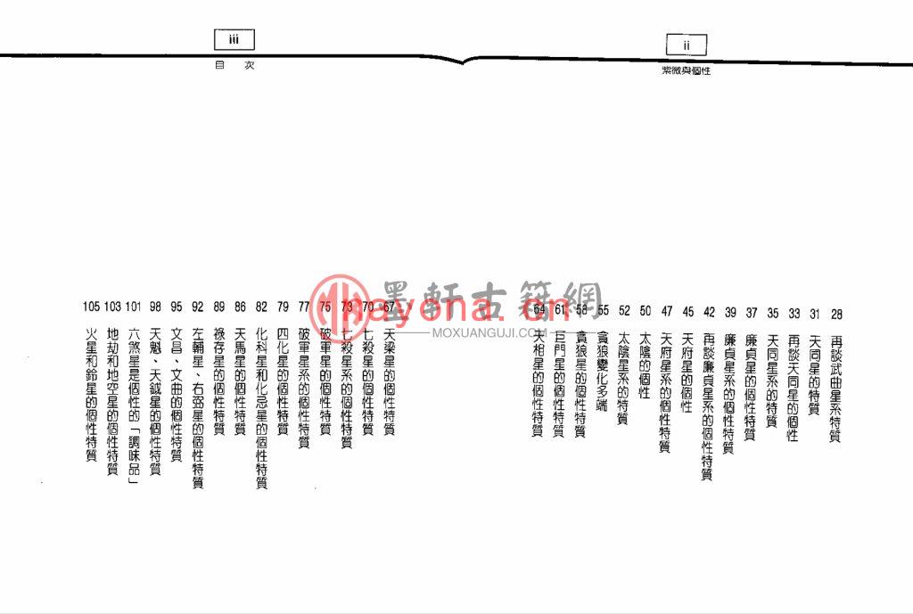 吴逸中-《紫微与个性》(90双页)紫微斗数看个性 PDF电子版