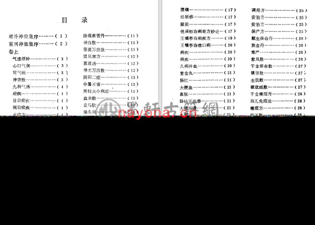 刘宏伟、张瑞贤点校-《增补神效集(146单页)