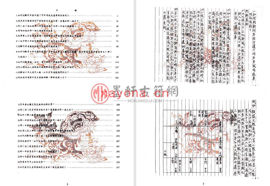 凌逸居士-《紫微斗数纵横断诀》手写版非简体整理版（177双页） PDF电子版