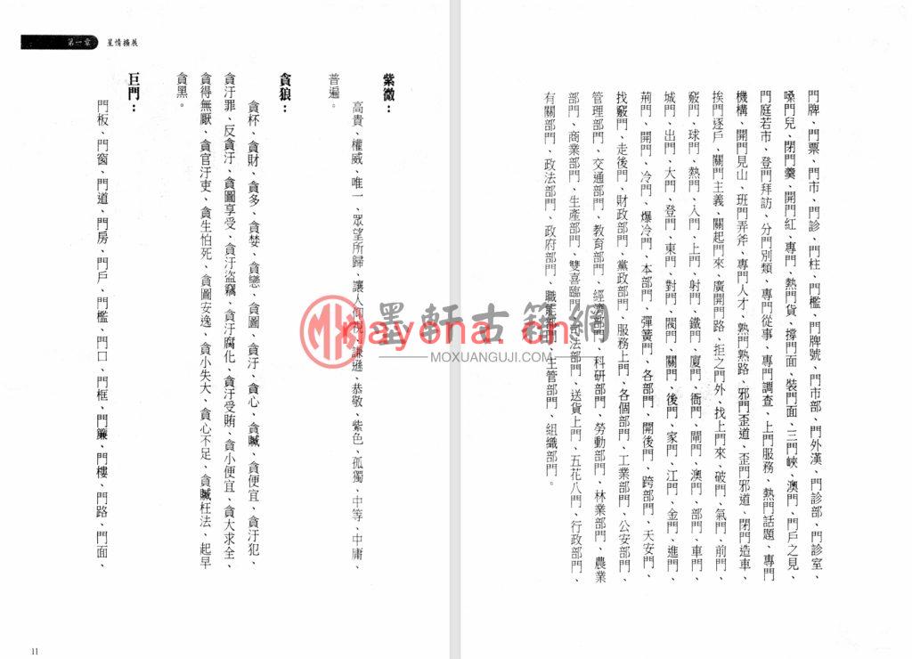 三禾山人-《紫微斗数入门练习题200例》(426单页) PDF电子版