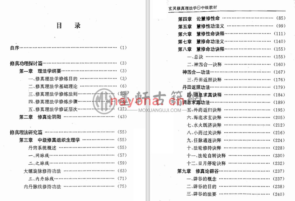 青龙山人、空净-《玄灵修真理法学-中级教材》(346单页)