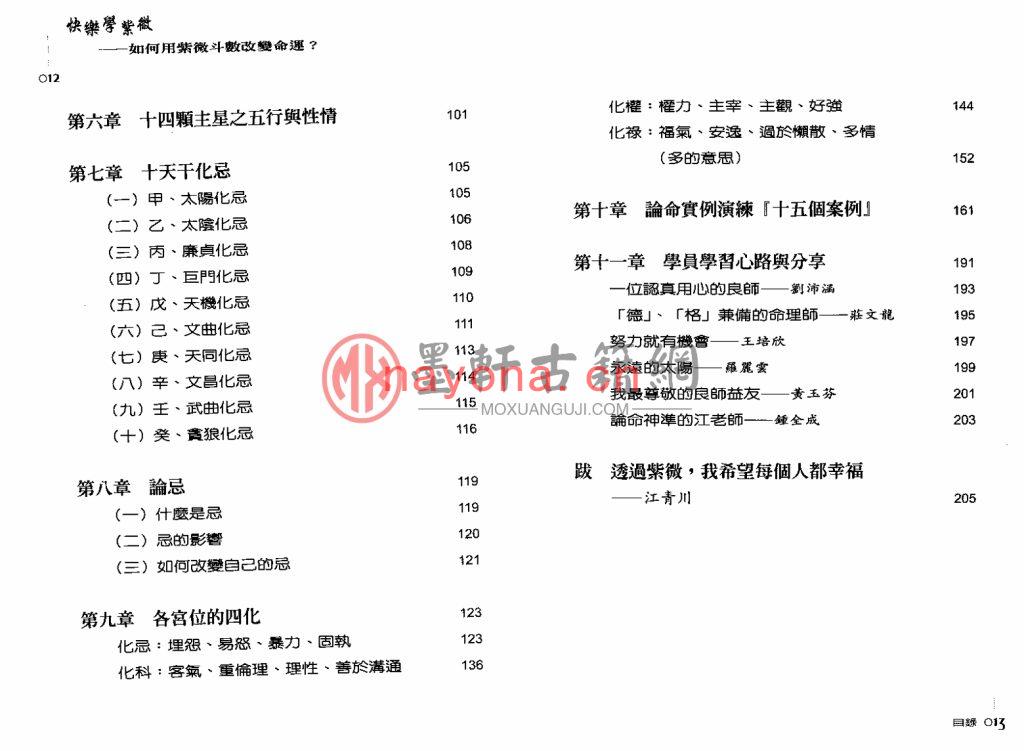 江青川-《快乐学紫微》(105单页)如何用紫微斗数改变命运 PDF电子版