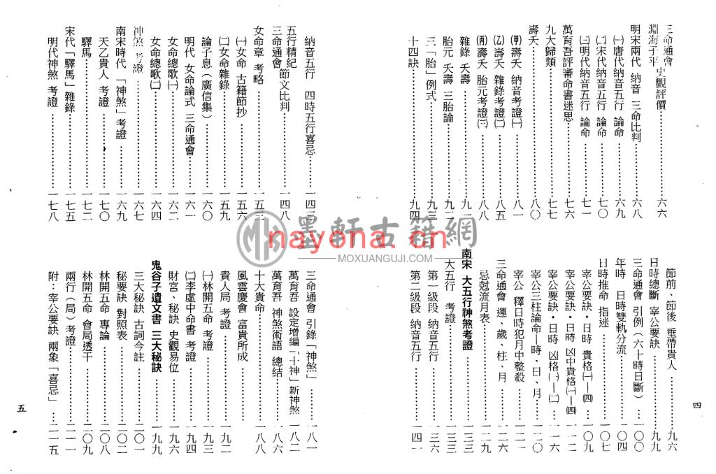 梁湘润-《禄命法千年沿革史》(369双页)