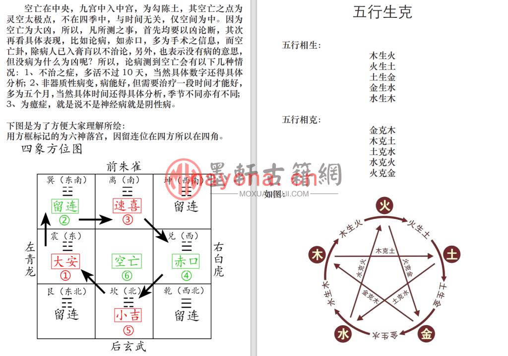 《道传小六壬整理版》(37单页)