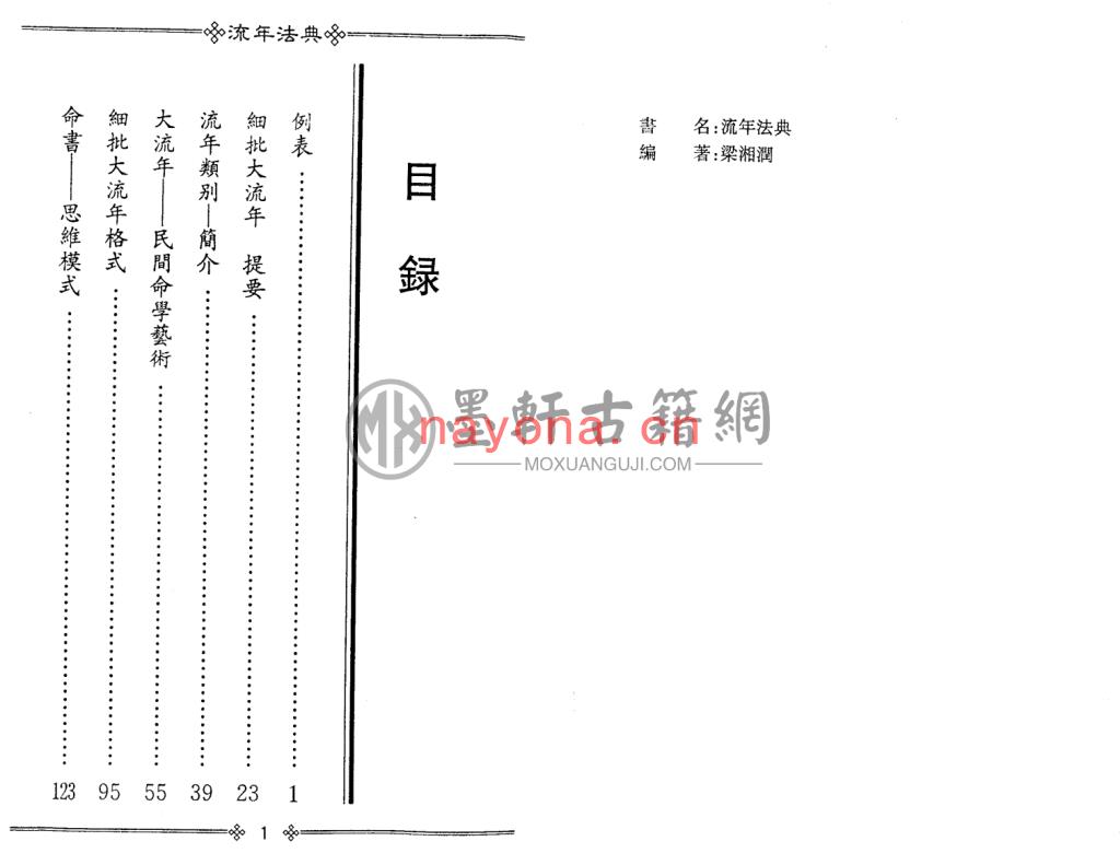 梁湘润-《流年法典》(209双页)