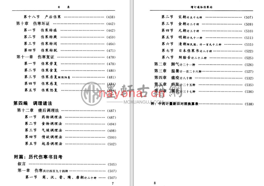 何廉臣-《增订通俗伤寒论》(570单页)