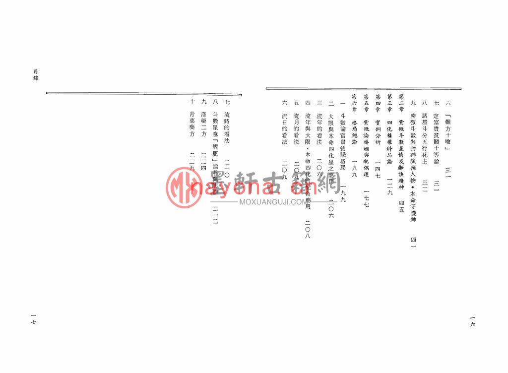 王明阳-《灵修斗数心法》(123双页)附斗数星意病症 PDF电子版