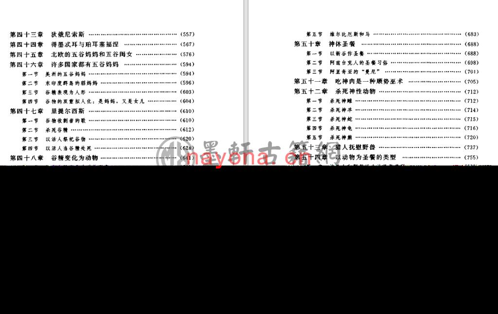 弗雷泽-《金枝》(1043单页)