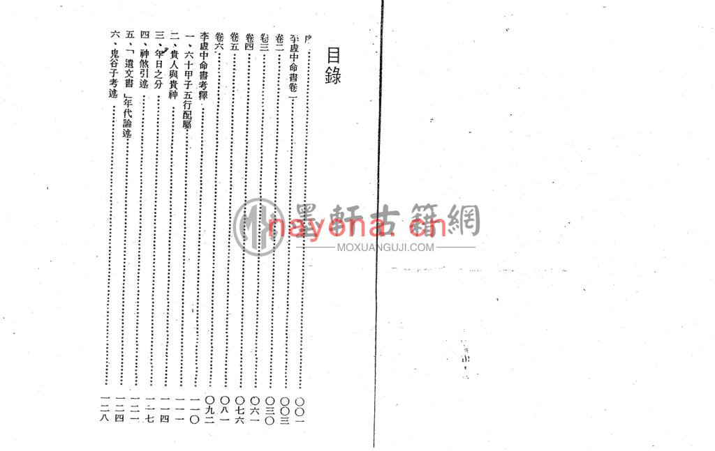 梁湘润-《李虚中命书》(70双页)