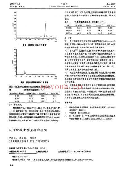 风湿定胶囊质量标准研究.pdf