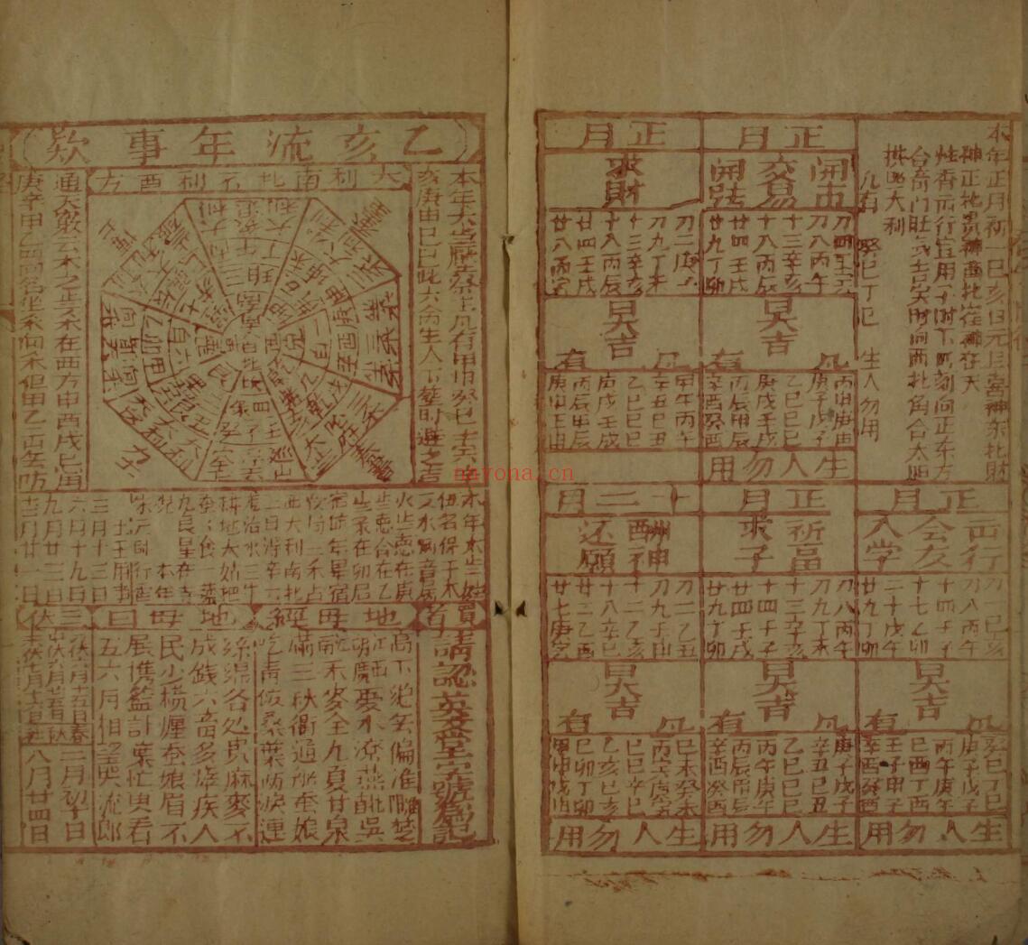 英文堂大字弐佰篇（通胜通书）