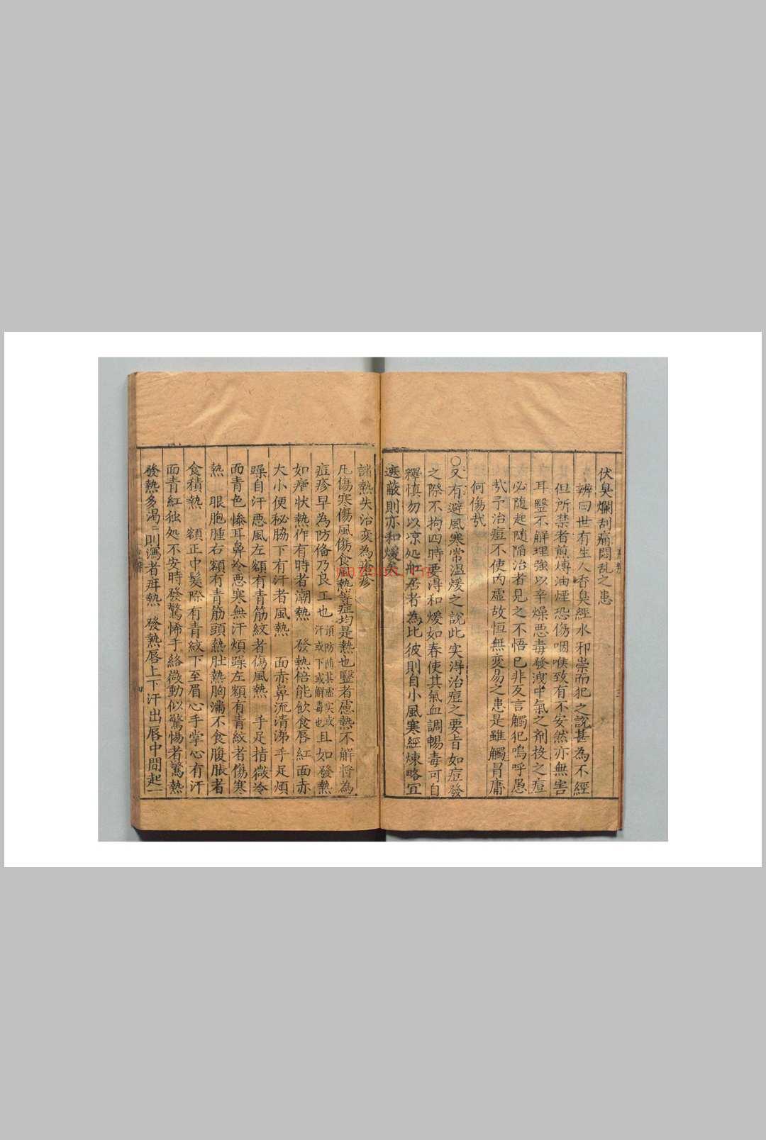 痘治理辨 汪机(明)