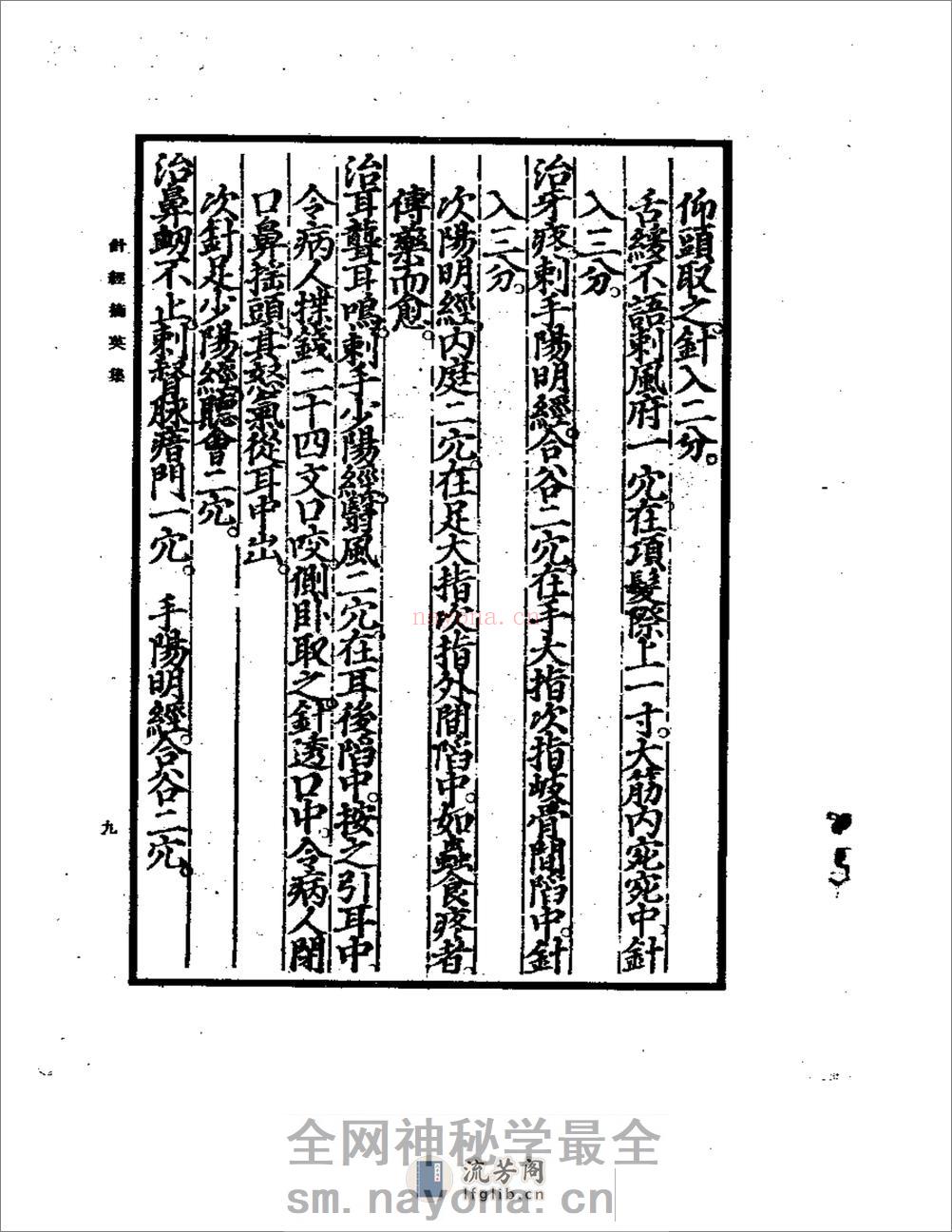 针经摘英集 - 第11页预览图