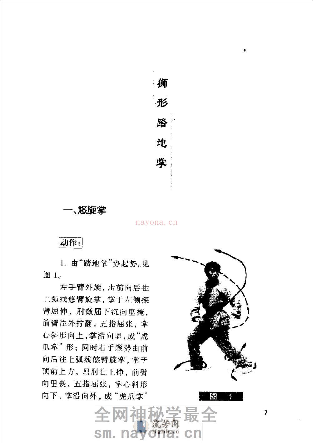 《阴阳八卦掌·狮形掌》田迴、田克延 - 第9页预览图
