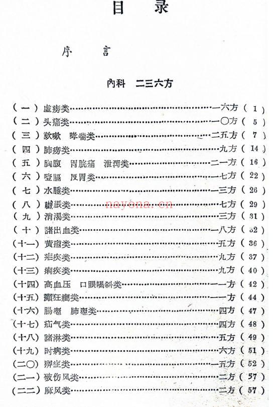 秘方验方汇编第一集