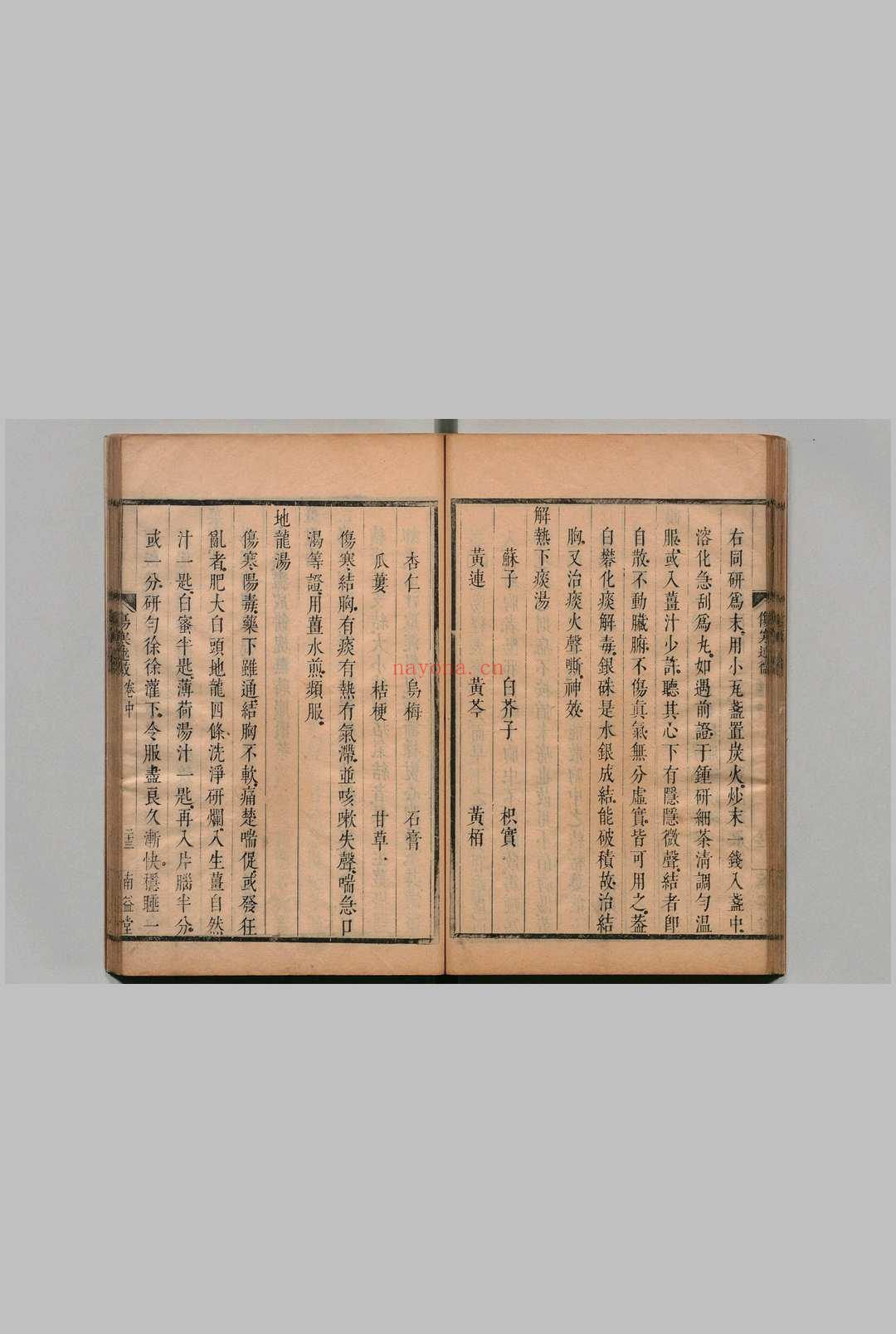 伤寒述微 李栻(清)顺治3年 南益堂最全pdf