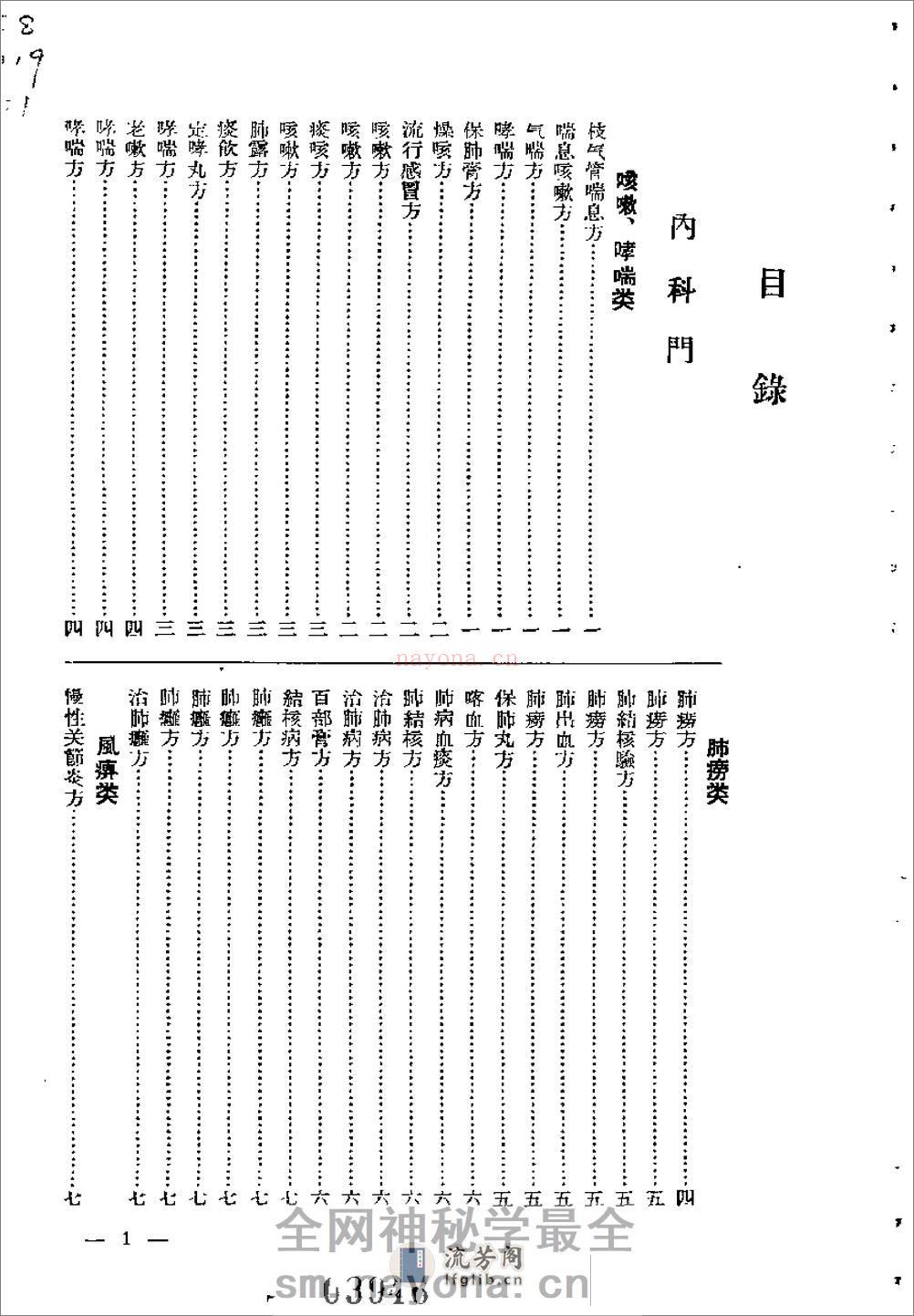 江苏1956中医秘方验方汇编 第一集 - 第2页预览图