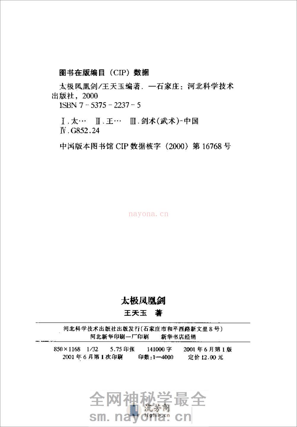 《太极凤凰剑》王天玉 - 第4页预览图