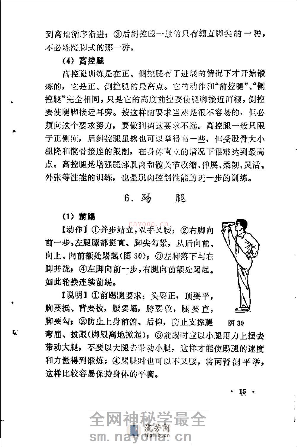 《武术运动基本训练》蔡龙云 - 第19页预览图
