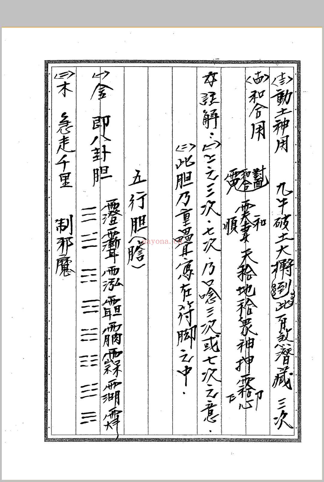 《闾山符箓详解》