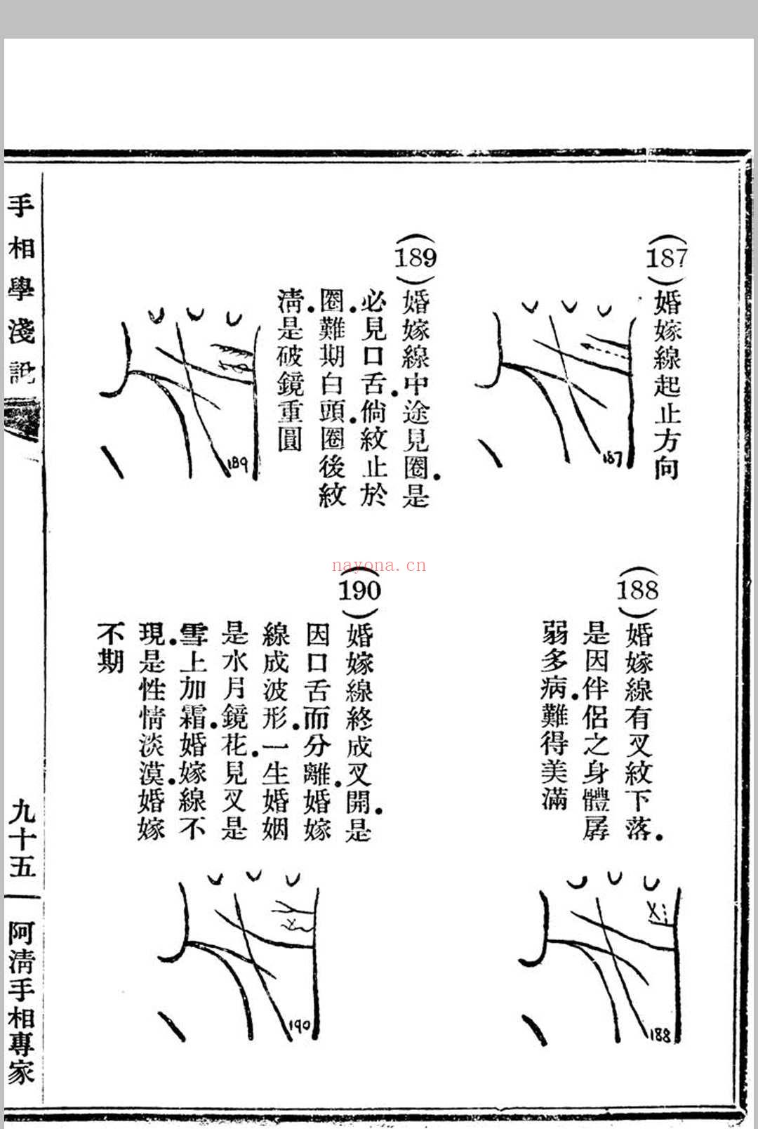 手相学浅说