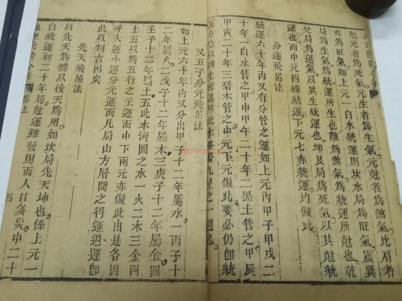 《地理阴阳合纂》