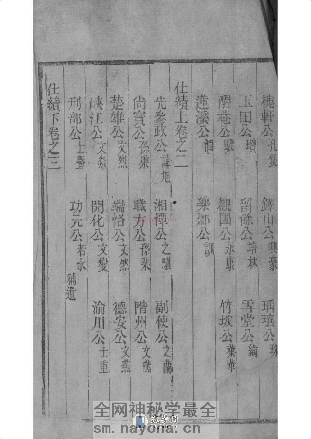 [安徽桐城]麻溪姚氏宗谱二十四卷附姚氏先德传七卷 - 第3页预览图