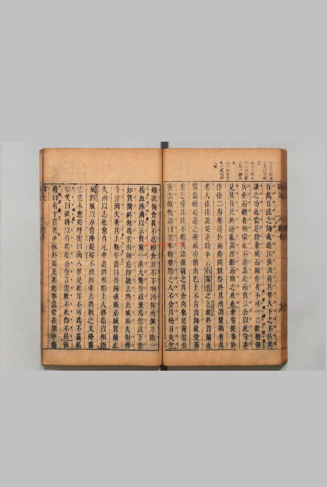 唐宋八大家文钞 韩文公文抄16卷 柳柳州文抄12卷 欧阳文忠公文抄32卷 苏文忠公文抄28卷 茅坤（明）,明崇祯元年