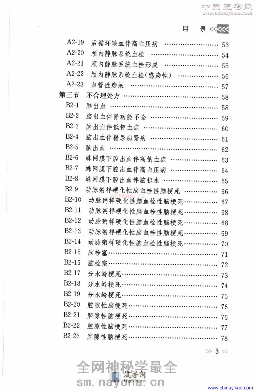 专科用药处方分析丛书-神经内科常见病用药处方分析——王玉平-2009 - 第14页预览图