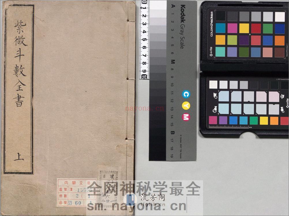 新锓希夷陈先生紫微斗数全书.七卷.宋.陈抟撰.明.潘希尹补.明代南阳堂刊本 - 第1页预览图