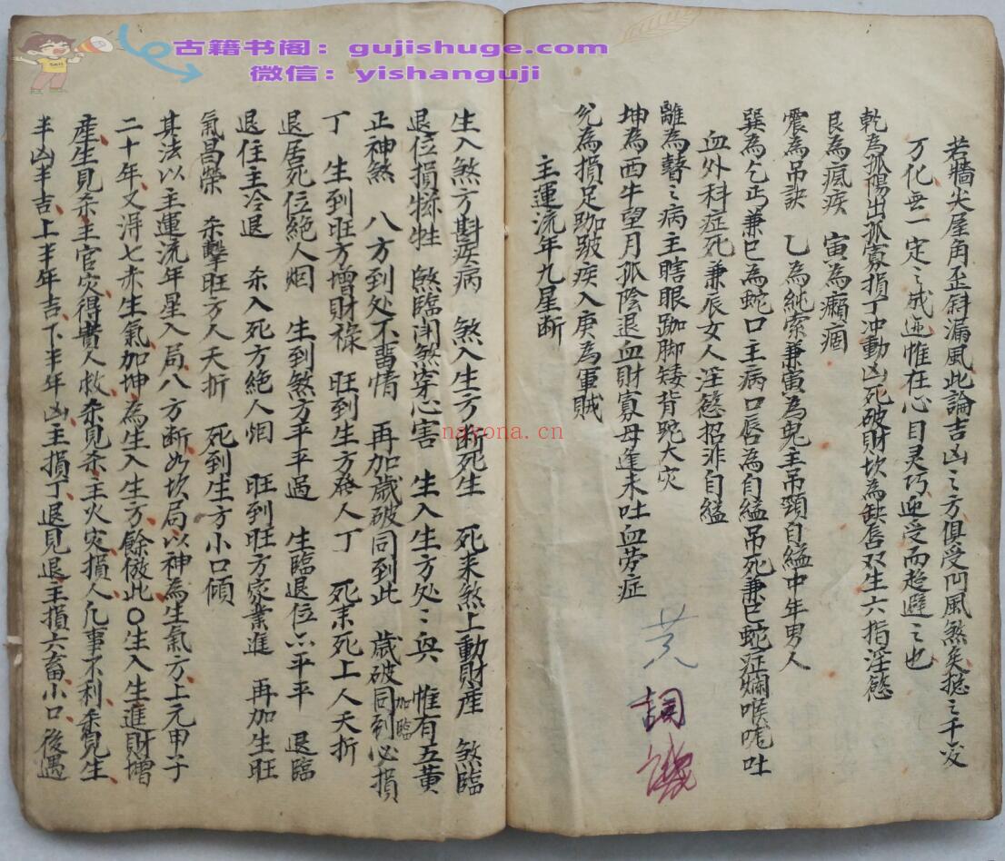 《三元九宫分运》
