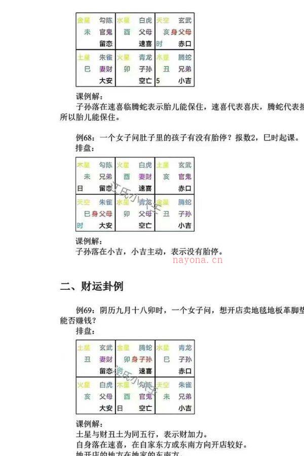 25年江春义《江氏小六壬实例精解501个室例解析》PDF文档186页