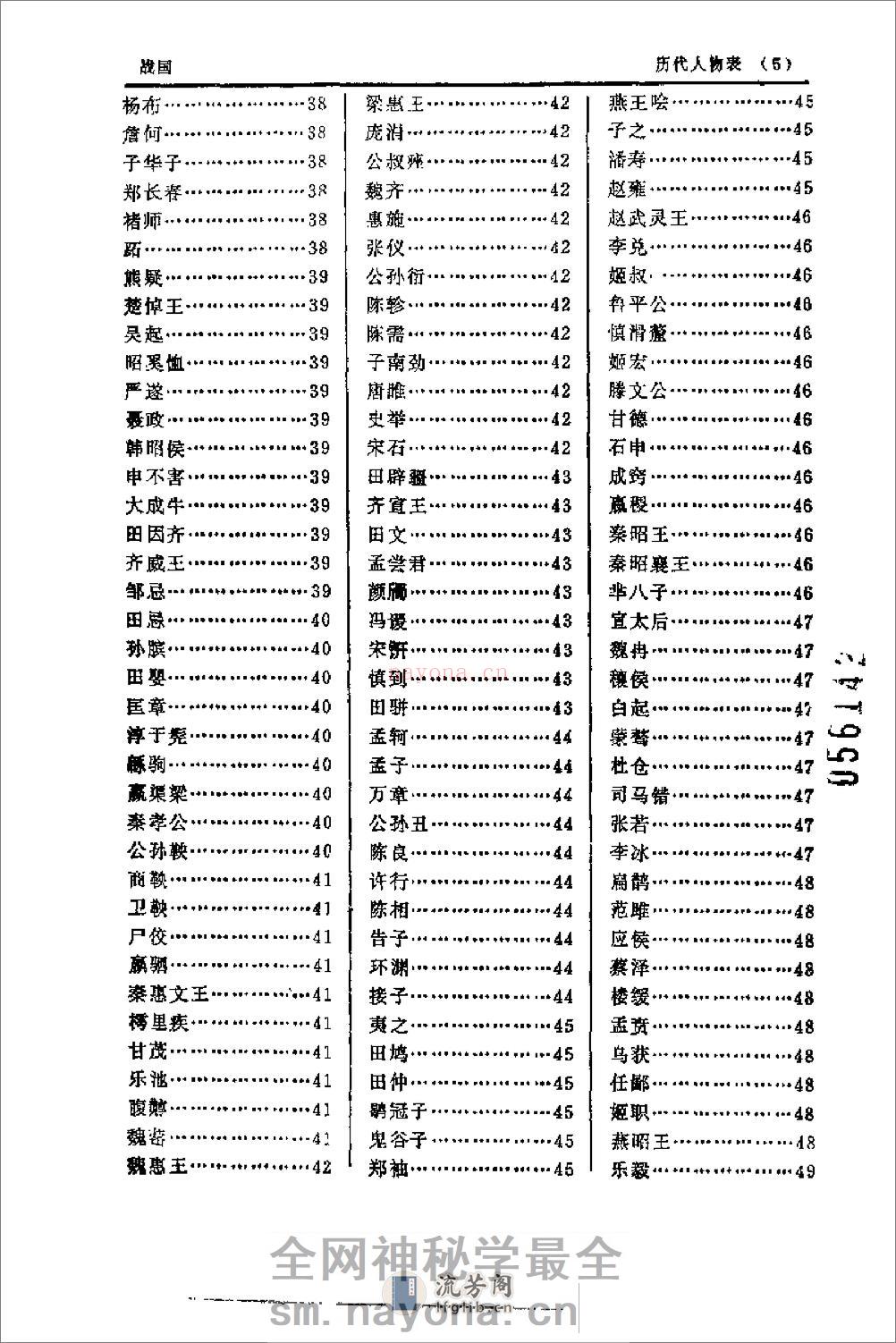 中国历代人名辞典－上 - 第12页预览图