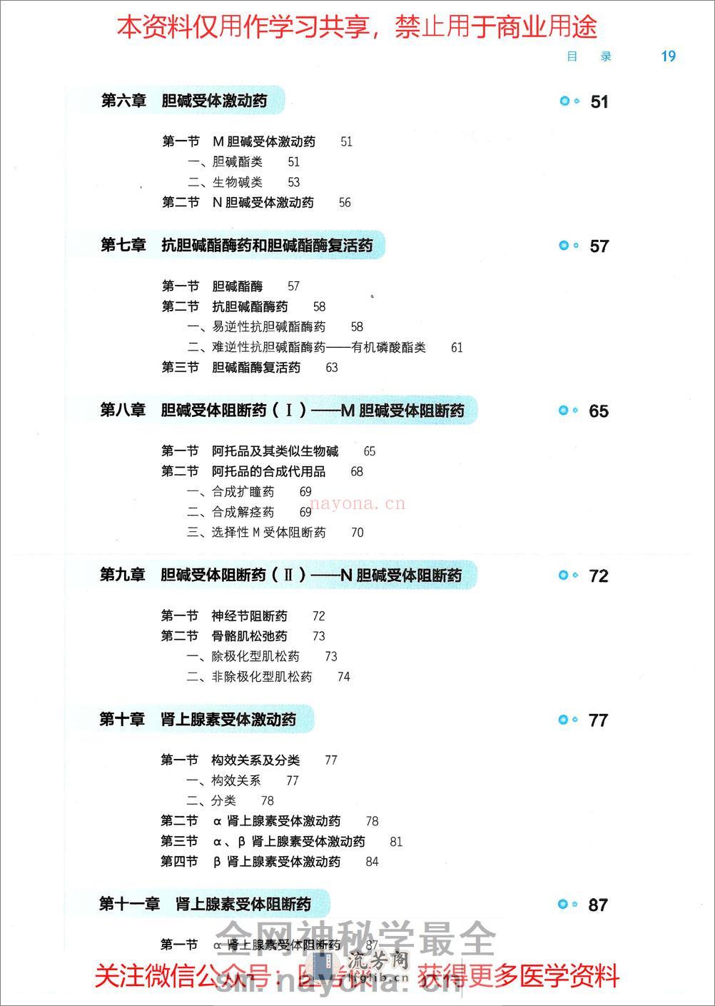 《药理学》人卫第9版教材--高清彩色 - 第3页预览图