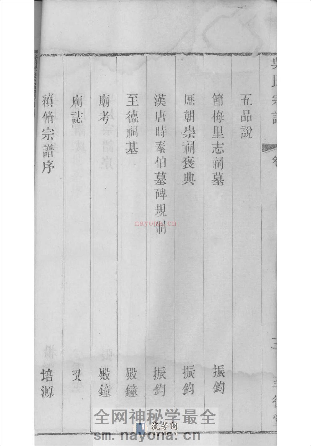 [江苏无锡]吴氏宗谱：共10卷 - 第10页预览图