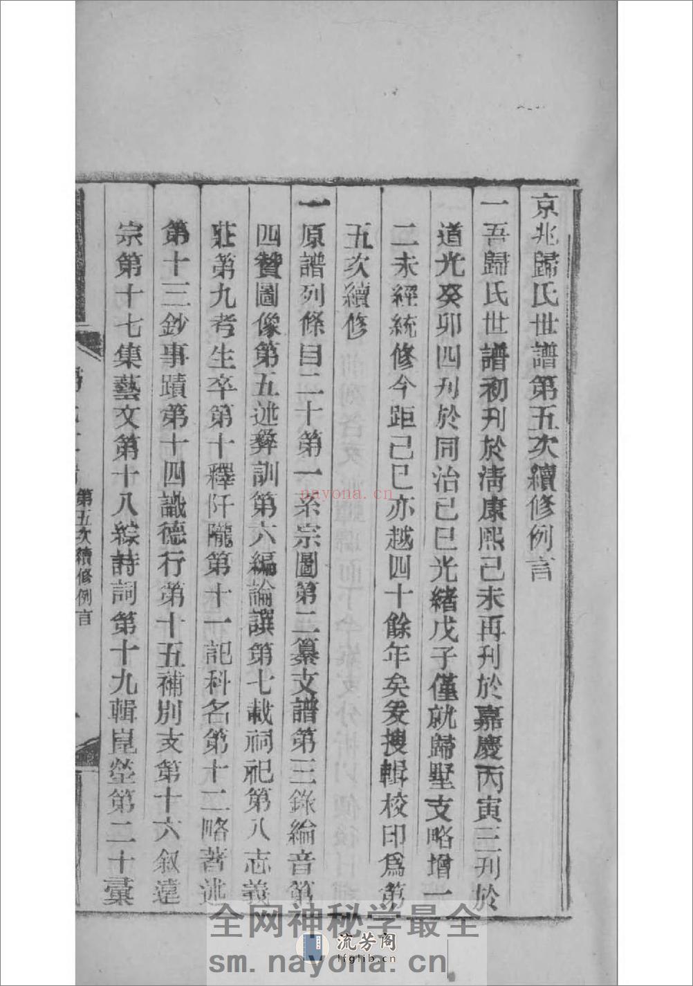 [江苏常熟]京兆归氏世谱第五次续修：共5卷 - 第12页预览图