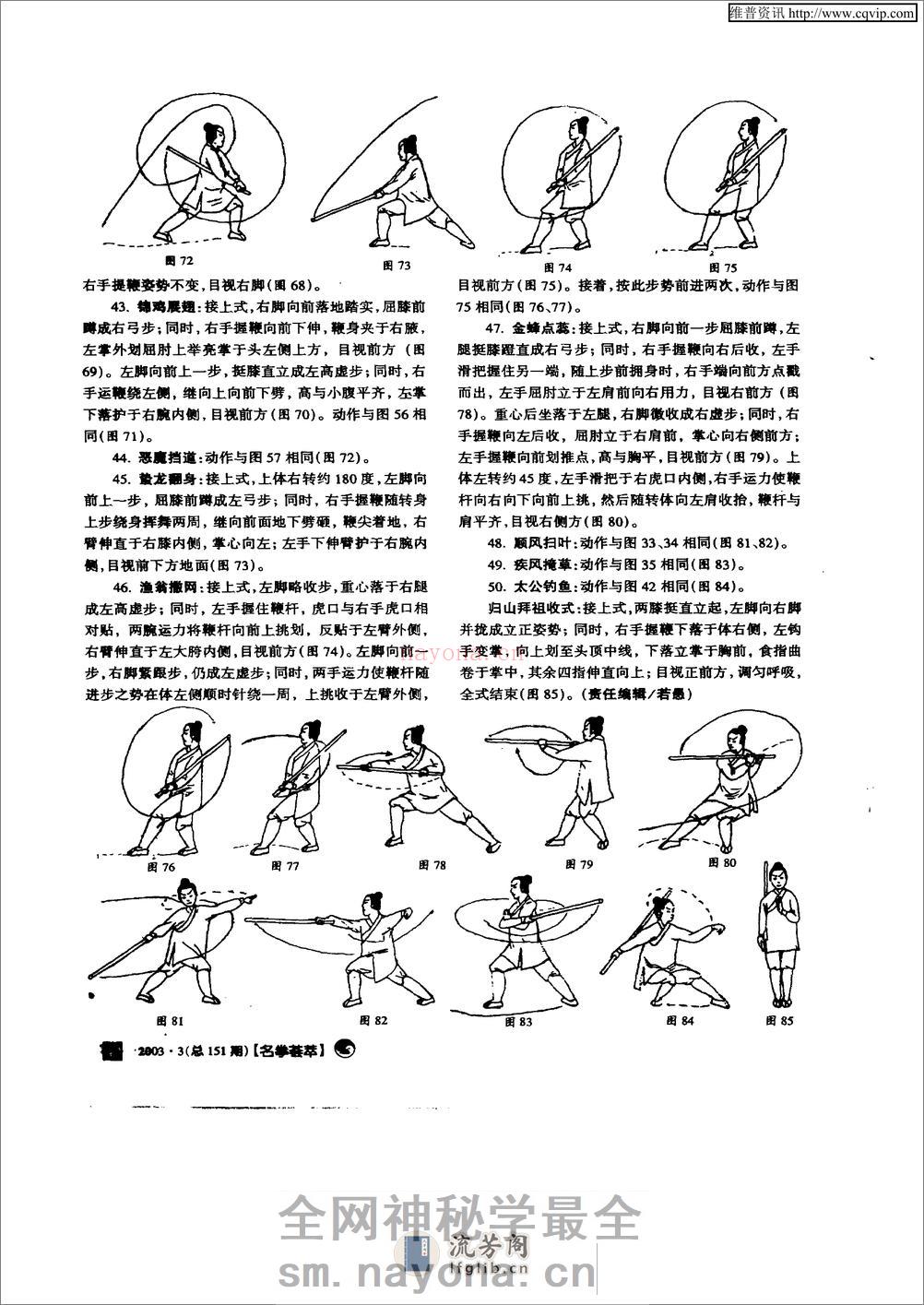 《青城秘技——白虎鞭杆（二）》刘绥滨 - 第3页预览图
