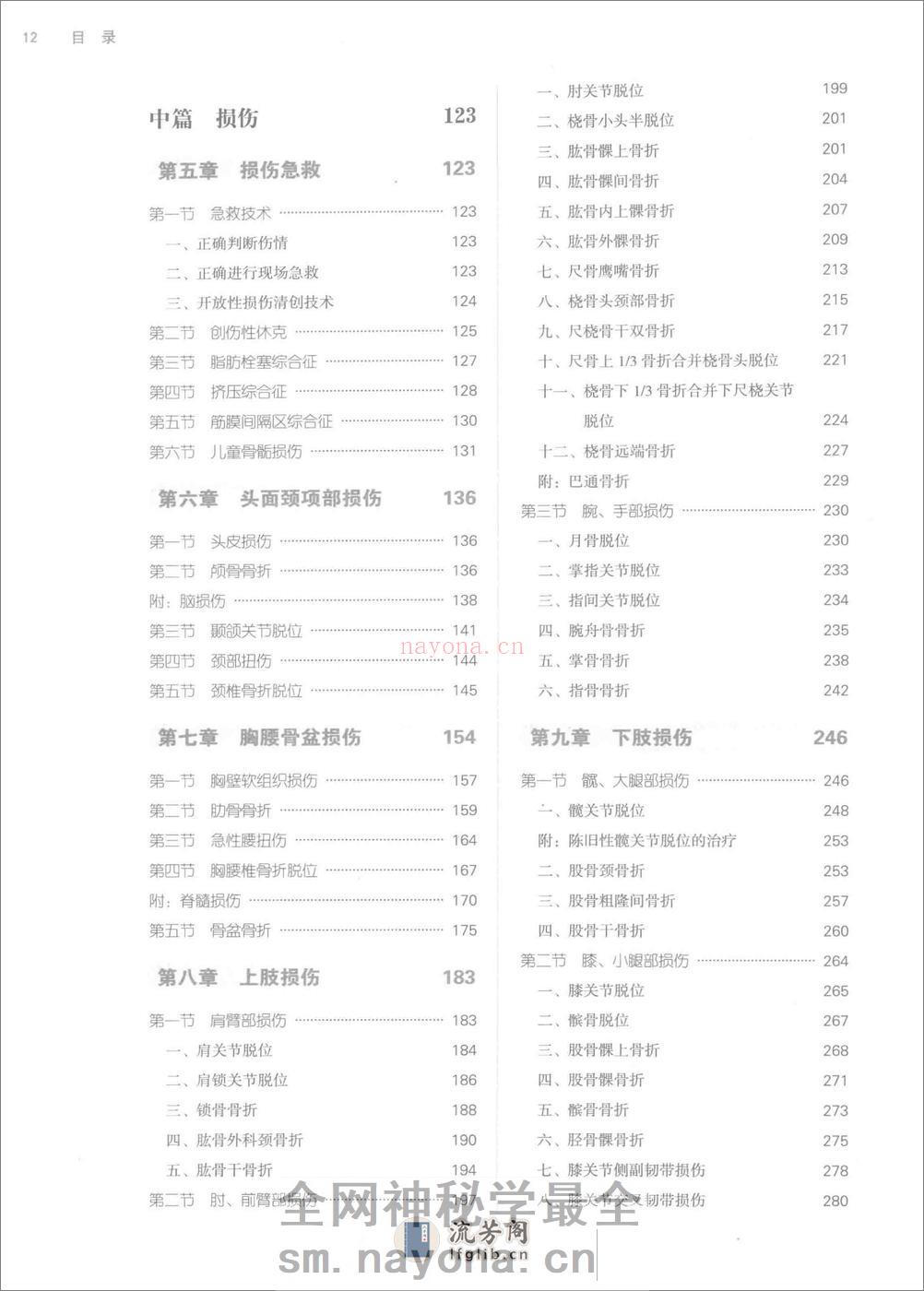 中西医结合骨伤科学 - 第11页预览图