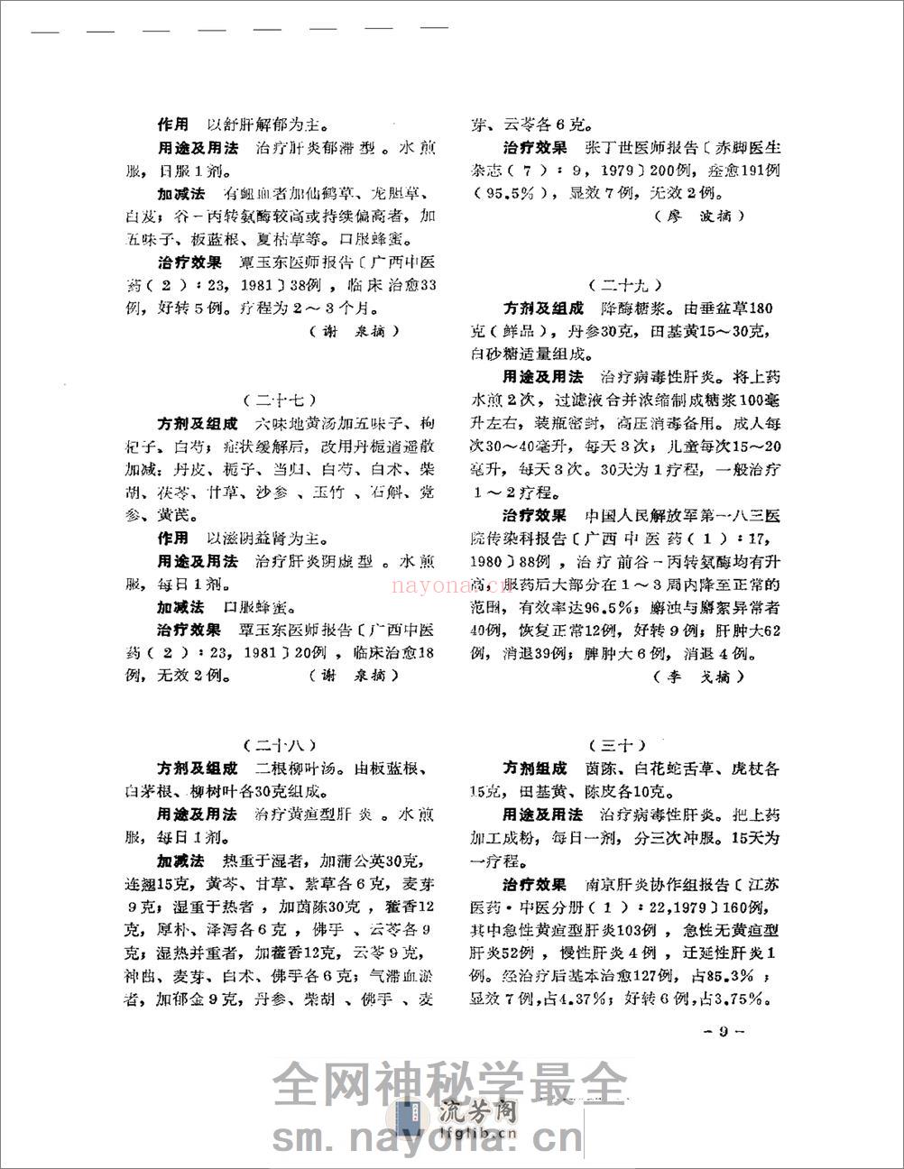 医学文摘 中医最新临床经验精华(1977-1981年) - 第13页预览图