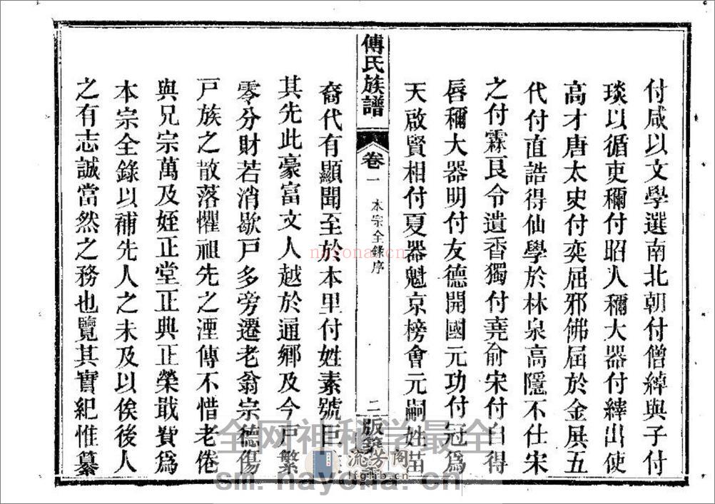 傅氏宗谱（片卷号：11_2） - 第6页预览图