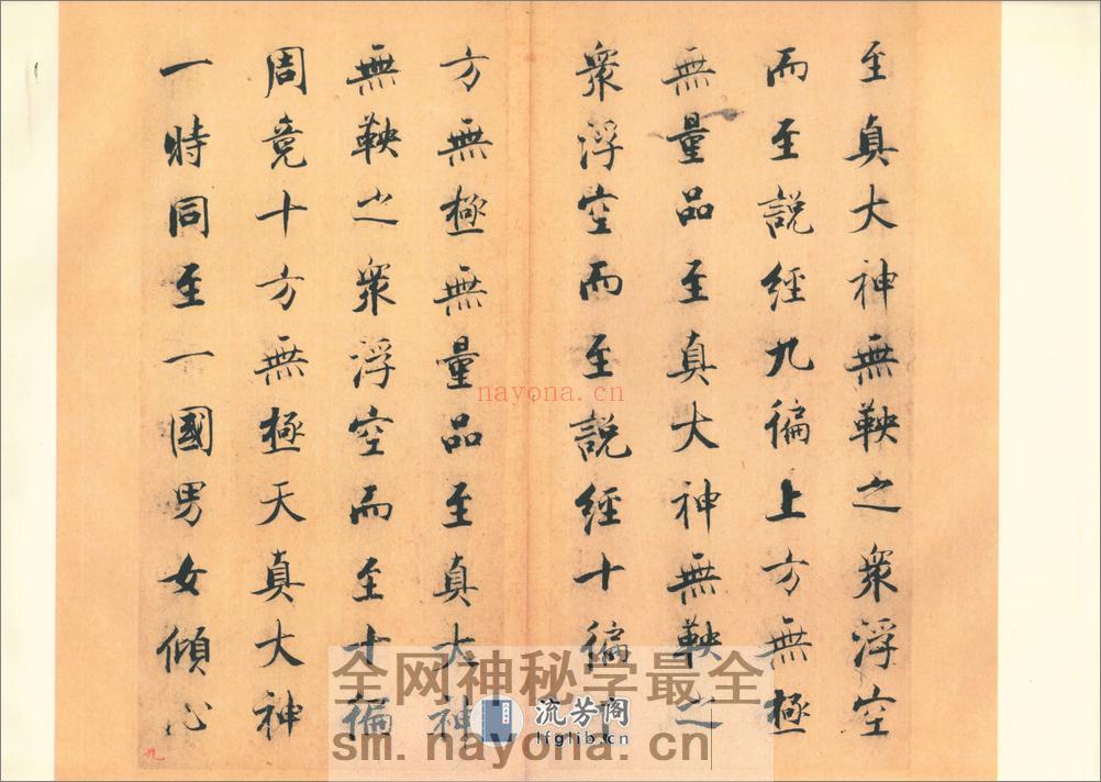 太上洞玄灵宝无量度人上品妙经 宋张即之写本 - 第14页预览图