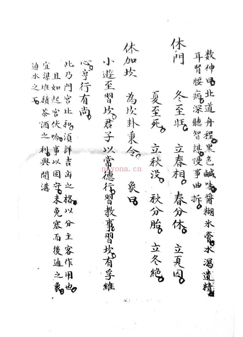 《 奇门遁甲仙机摘要集成》