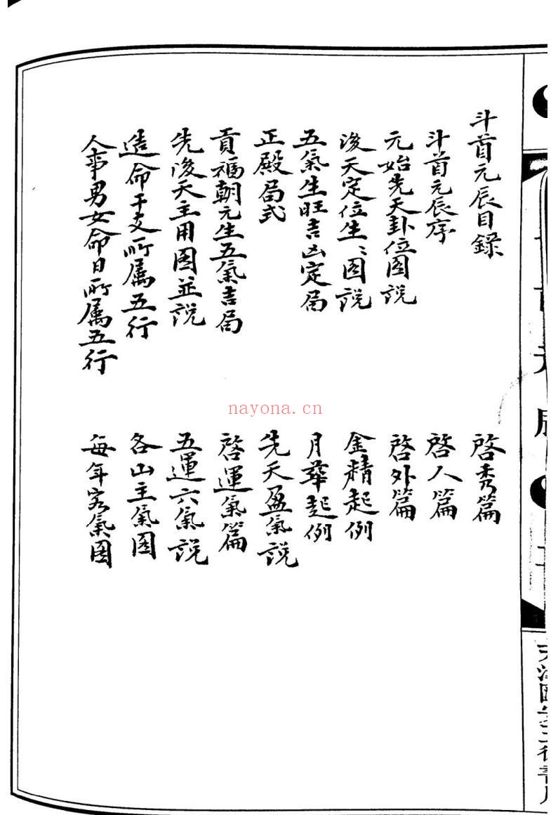 《斗首元辰》风水理气秘书.竹芬老人藏书（120页）
