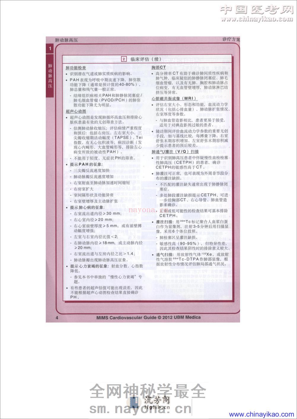 MIMS心血管疾病用药指南(第8版)——美迪医迅-2012 - 第14页预览图