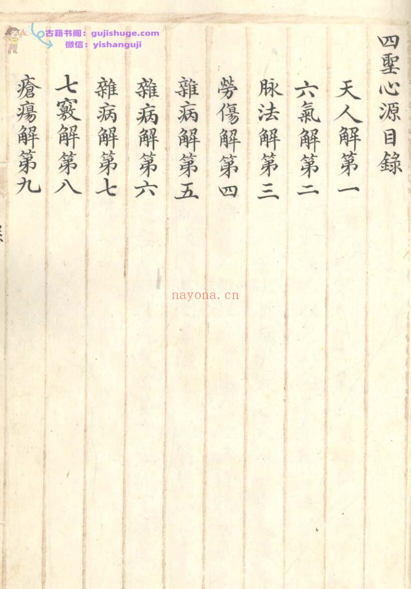 《四圣心源》