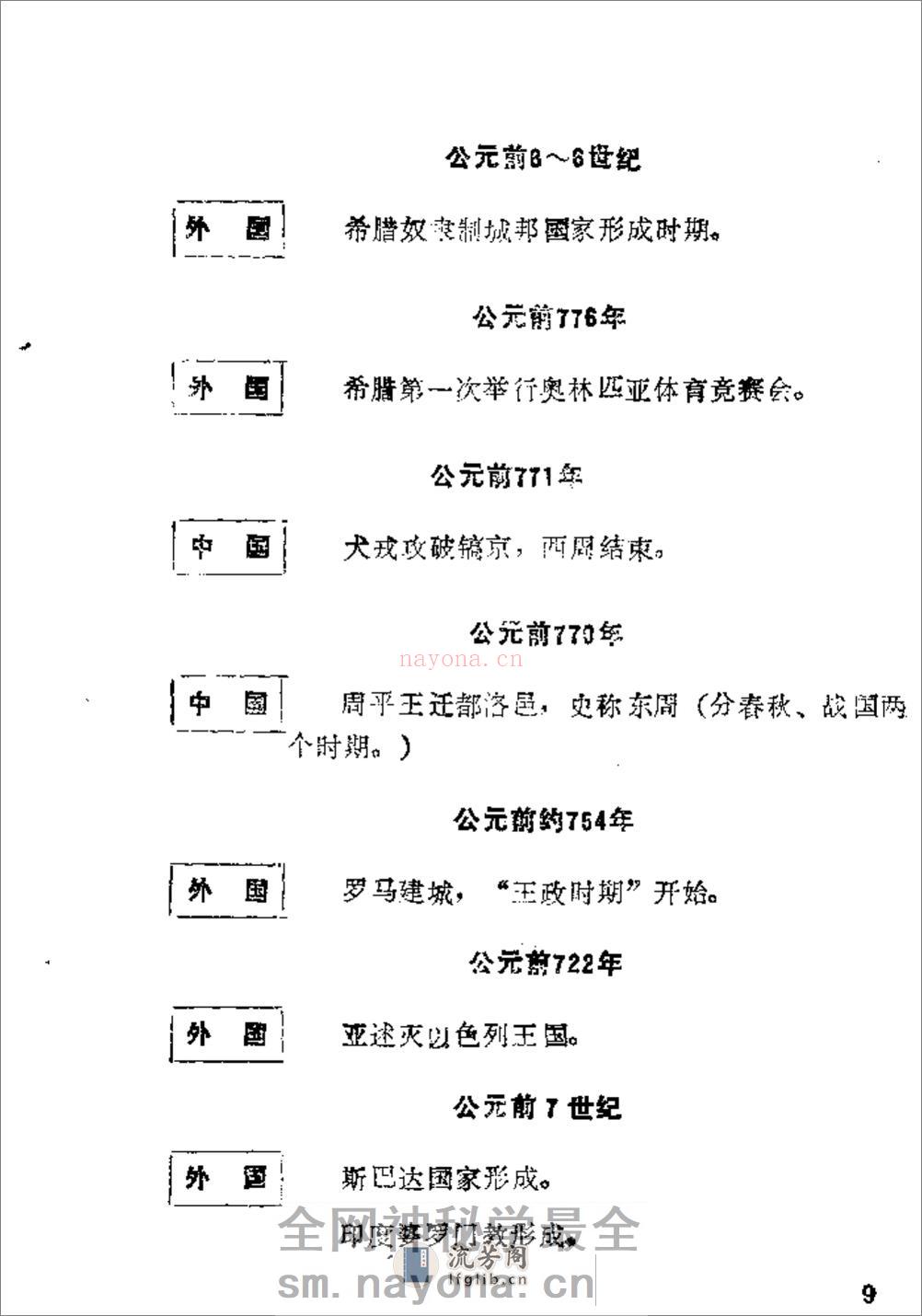 简明中外历史年表·杨子坤·轻工业出版社1989 - 第15页预览图